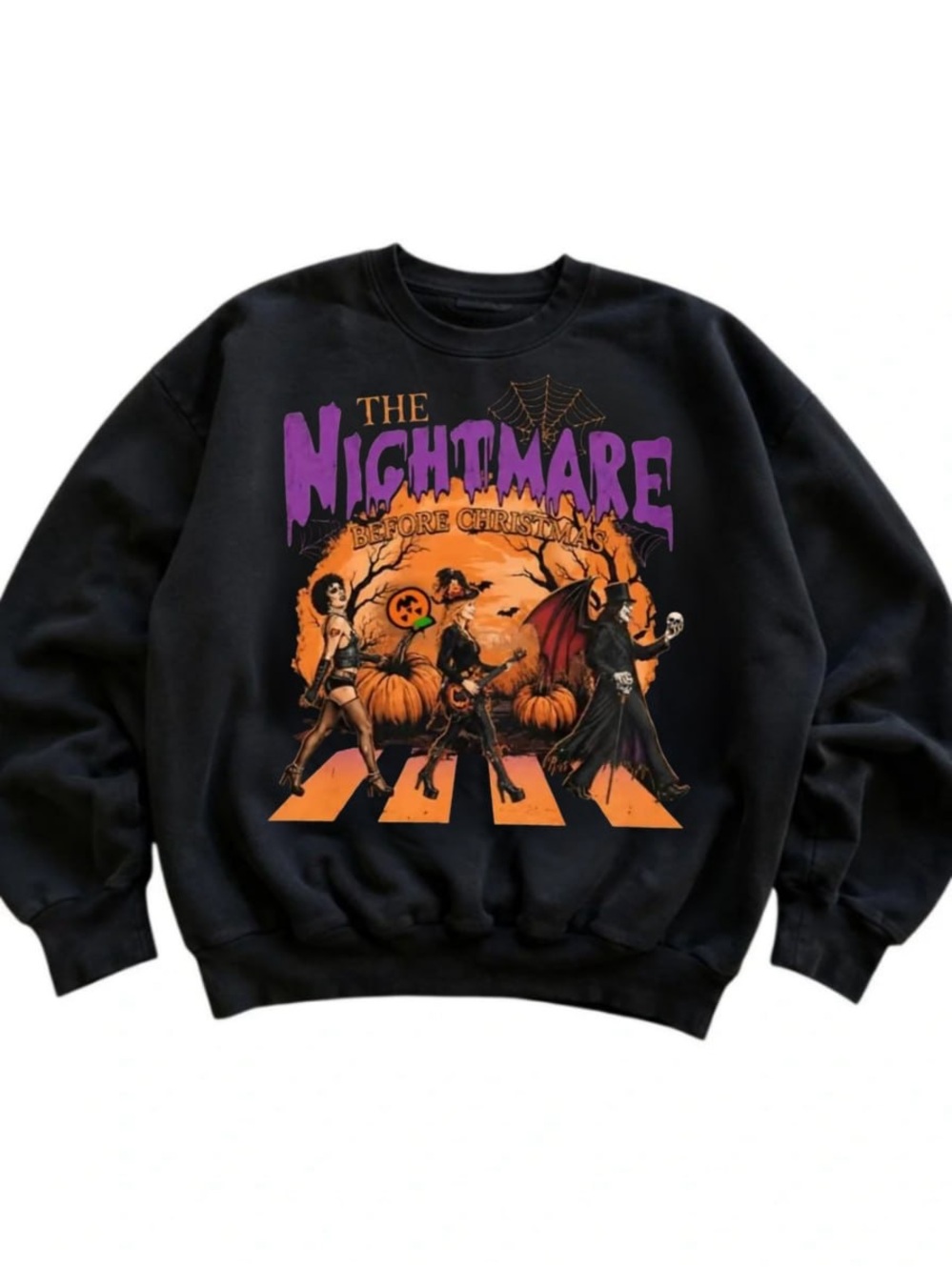 Halloween legend sweatshirt, the nightmare before Christmas sweater
